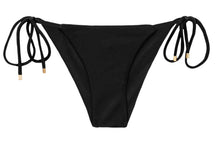 Cargar imagen en el visor de la galería, Bottom Shimmer-Black Cheeky-Tie
