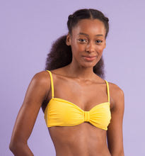 Cargar imagen en el visor de la galería, Top Malibu-Yellow Bandeau-Duo
