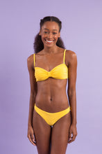 Cargar imagen en el visor de la galería, Top Malibu-Yellow Bandeau-Duo
