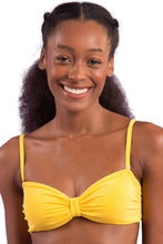 Cargar imagen en el visor de la galería, Top Malibu-Yellow Bandeau-Duo
