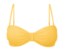 Cargar imagen en el visor de la galería, Top Malibu-Yellow Bandeau-Duo
