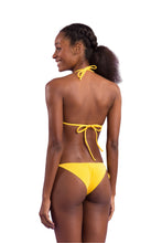 Cargar imagen en el visor de la galería, Set Malibu-Yellow Tri-Inv Cheeky-Tie
