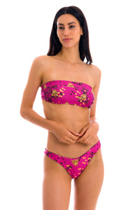 Set Roar-Pink Bandeau-Reto High-Leg