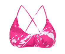 Cargar imagen en el visor de la galería, Top Pink-Palms Bralette
